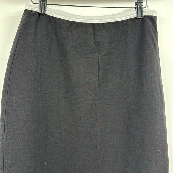 Vintage Fendi Wool Skirt Silk Lined 6 - Picture 2 of 10